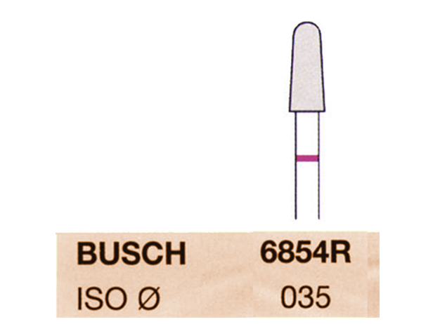 Fresa diamantada. Fig-854R. -G.grueso. cal.035