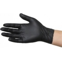 [76841-U] Guantes de nitrilo negro sin polvo Sensitive 100u Sanyc (76841-U  - Talla P)