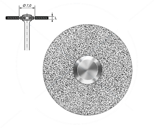 940.104.220 Disco diamante para cerámica - KOMET 1u