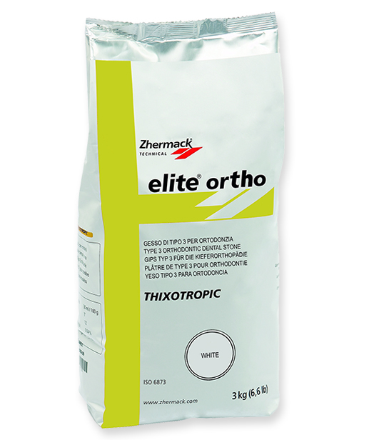 Yeso Tipo III Elite Ortho Yeso blanco 3kg Zhermack