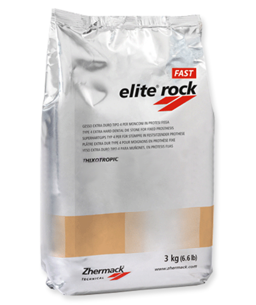 Yeso Tipo IV Elite Rock Cream 3kg Zhermack