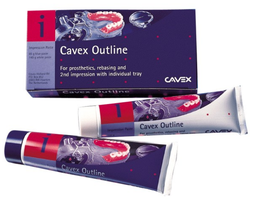 [z2131] Pasta Cavex Outline sin Eugenol 140g + 65g
