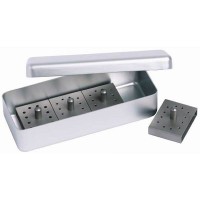 [z6353] Freseros en caja de aluminio para 36F.G.+12C.A